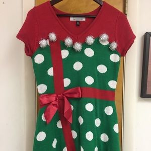 Sweater Christmas Dress